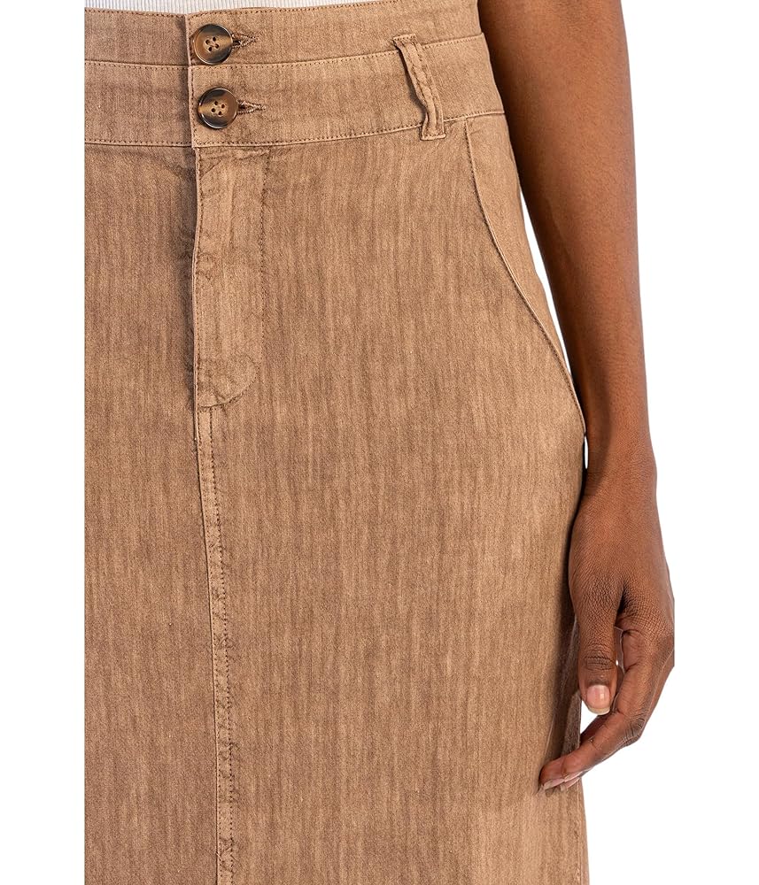 【PORTERNA】Wood slit long skirt Amazon.com: SUNYUESTAR Long Leather Skirts for Women Casual